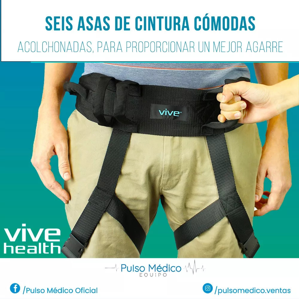 Cinturón De Transferencia Para Pacientes - Vive Health RHB1011L