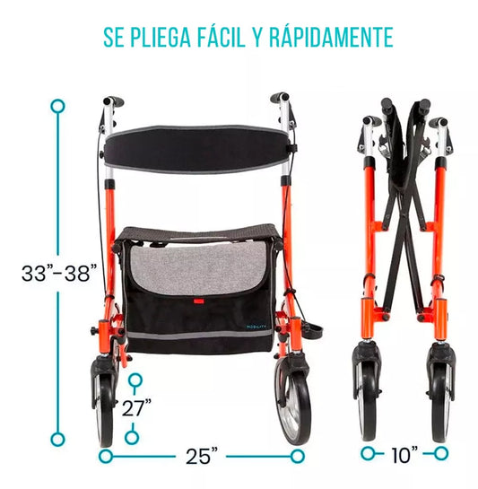 Andadera Rollator Vive Mobility - MOB1057