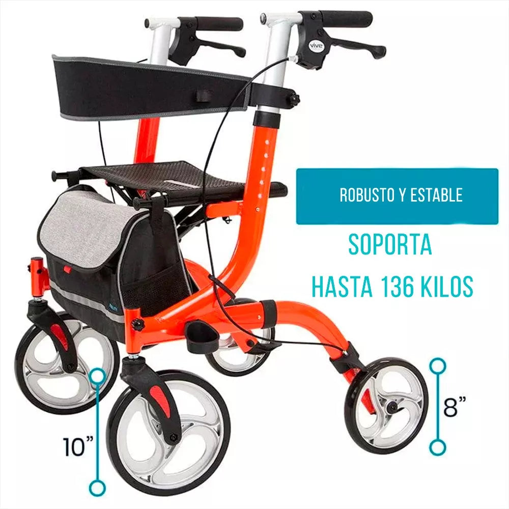 Andadera Rollator Vive Mobility - MOB1057