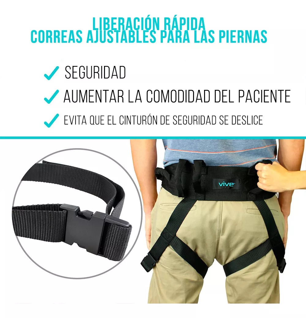 Cinturón De Transferencia Para Pacientes - Vive Health RHB1011L