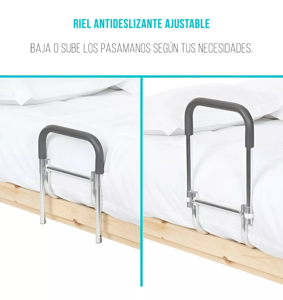 Barandal Ajustable De Seguridad Para Cama