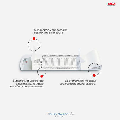 Tallímetro Portátil Para Bebés Y Niños Pequeños Seca 210