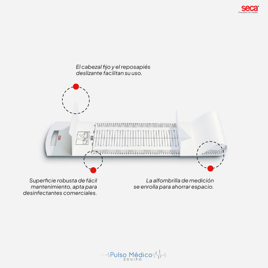Tallímetro Portátil Para Bebés Y Niños Pequeños Seca 210