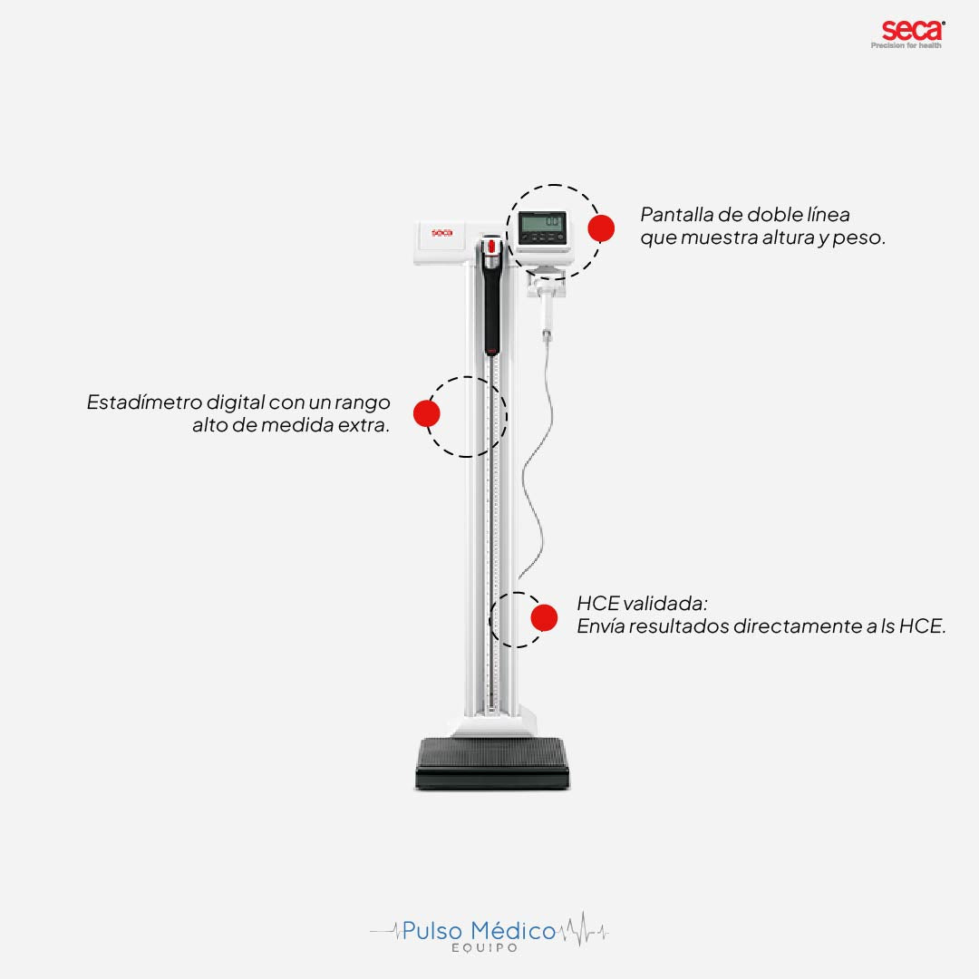 Báscula Digital Seca 787, Hasta 250 Kg – Pulso Medico